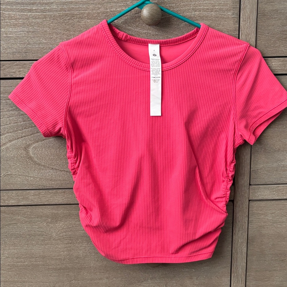 NWOT Lululemon All It Takes Ribbed Nulu T-Shirt